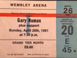 London Ticket 1981